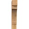 Ekena Millwork Imperial Block Rough Sawn Bracket, Western Red Cedar, 6"W x 26"D x 34"H BKT06X26X34IMP05RWR - alternate 4